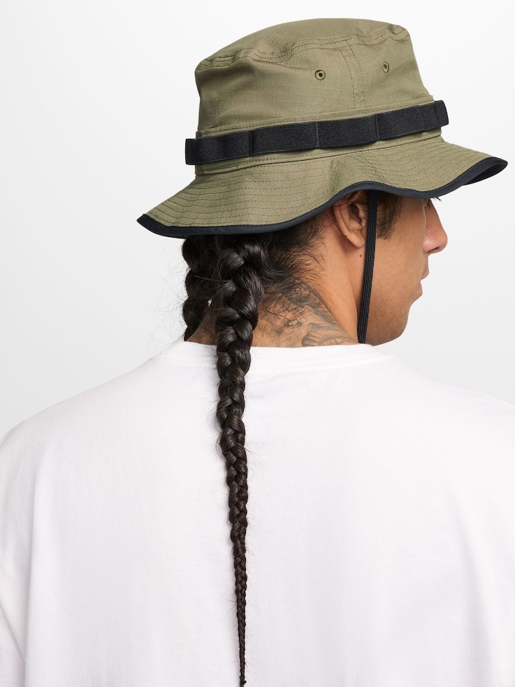 Nike Olive Green Dri-FIT Apex Bucket Hat - Image 2 of 4
