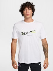 Nike White Running T-Shirt - Image 1 of 3