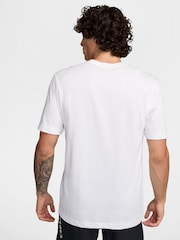 Nike White Running T-Shirt - Image 2 of 3