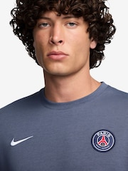 Nike Blue PSG Training T-Shirt - Image 3 of 3