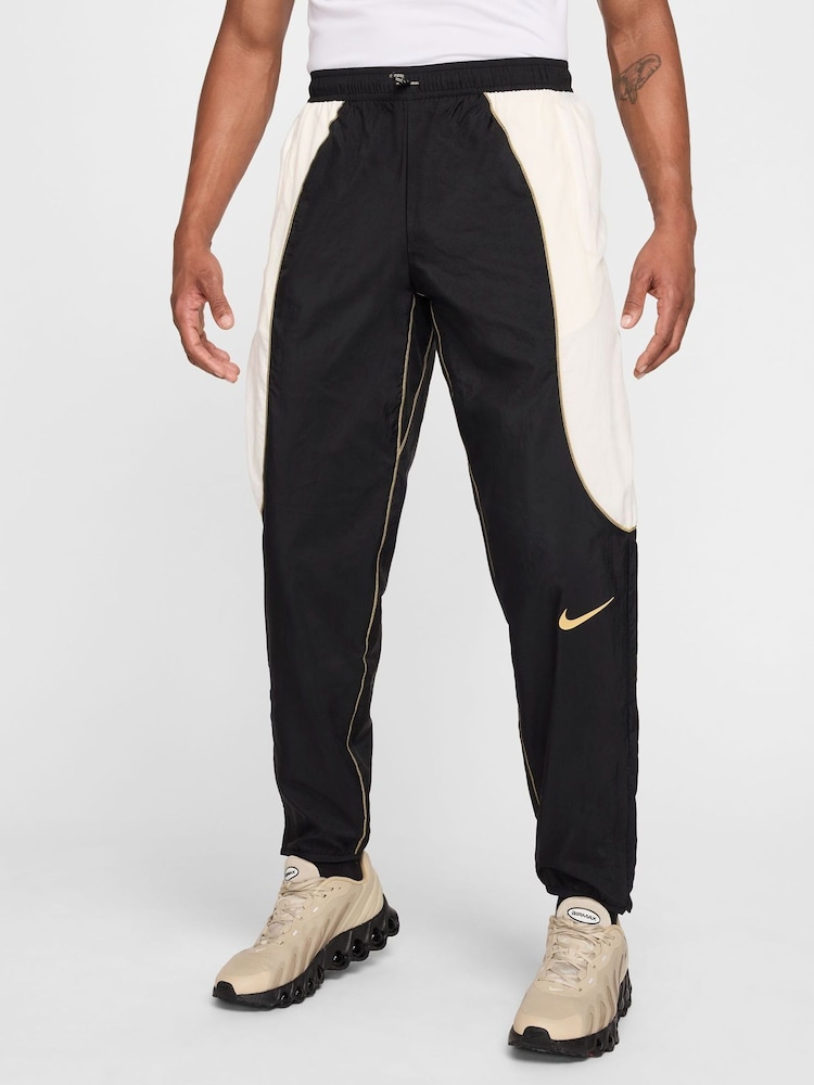 Nike Black/Gold Strike+ Training Joggers - Image 1 of 5