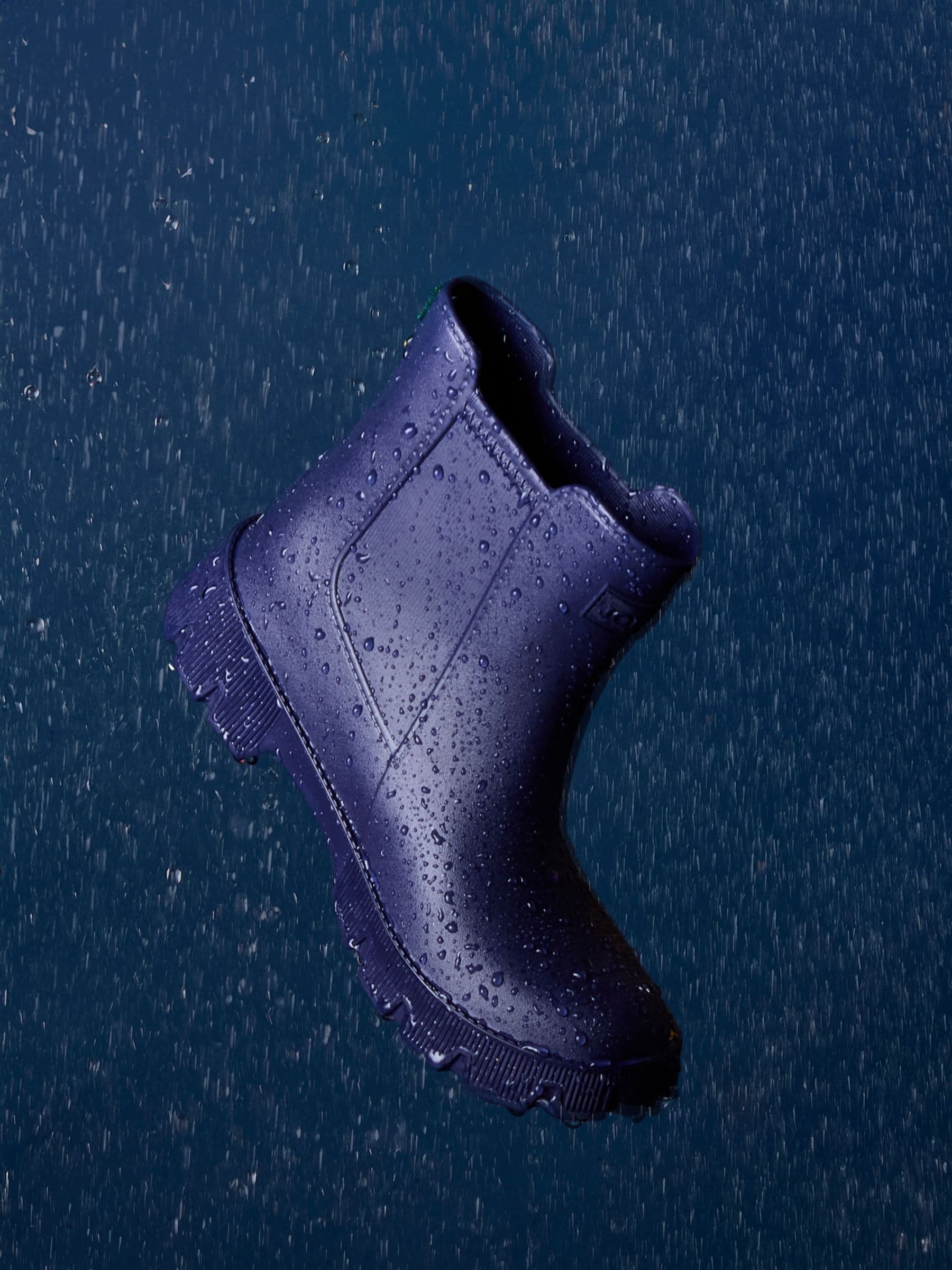 Buy Joules Raindance Navy Blue EVA Lightweight Ankle Wellies from