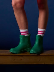 Joules Raindance Green Lightweight Ankle Wellies - Image 1 of 10