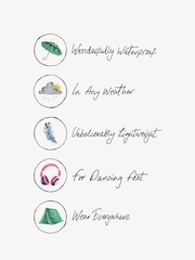 Grün - Joules Raindance leichte EVA-Knöchelgummistiefel - Bild 12 von 12