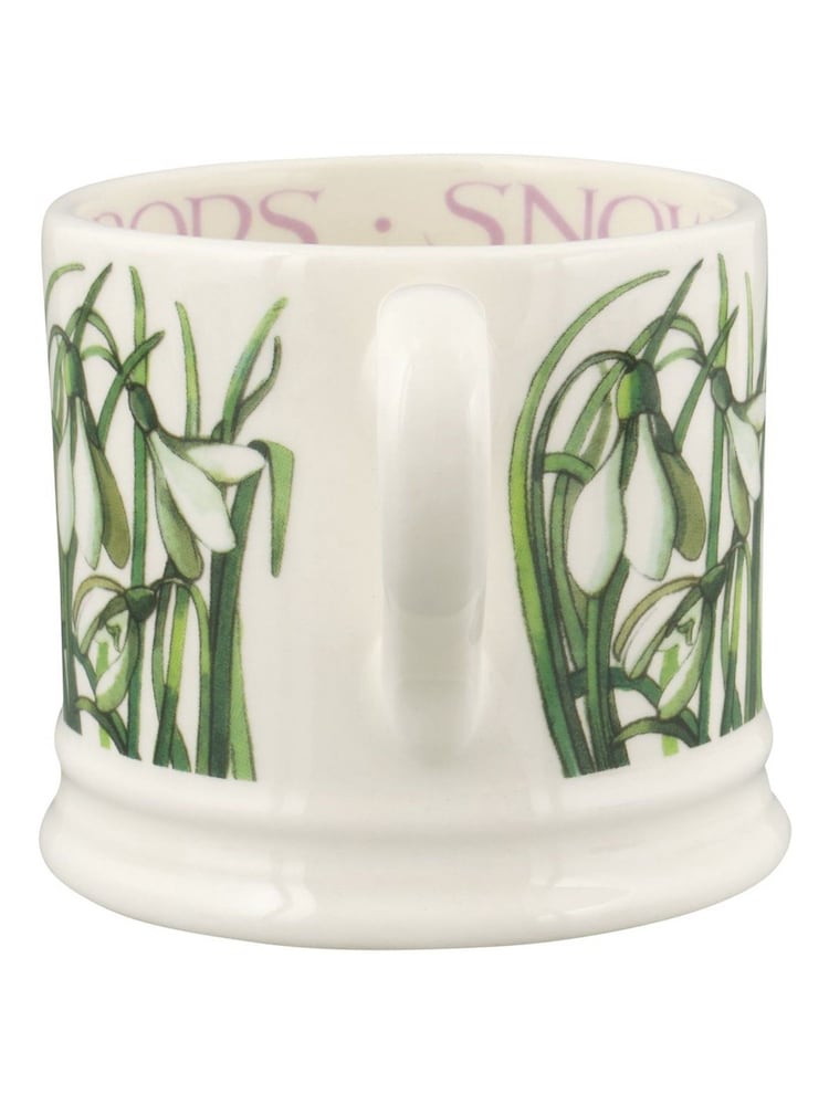 Emma Bridgewater Cream Snowdrop Small Mug - Image 2 of 4