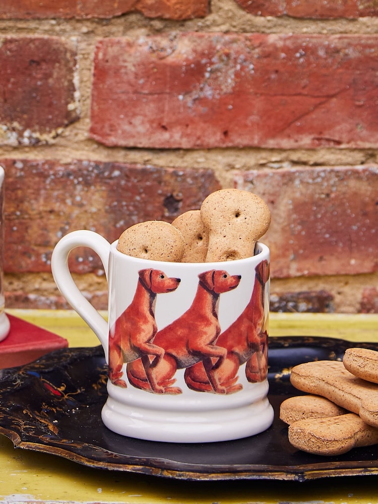 Emma Bridgewater Cream Fox Red Labrador 1/2 Pint Mug - Image 1 of 4