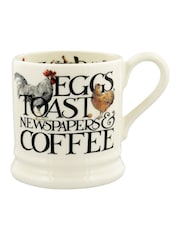Emma Bridgewater Rise & Shine Eggs & Toast 1/2 Pint Mug - Image 2 de 4