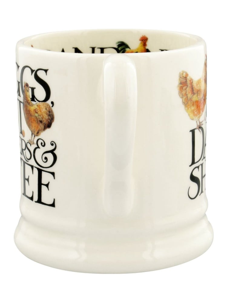 Emma Bridgewater Rise & Shine Eggs & Toast 1/2 Pint Mug - Image 3 of 4