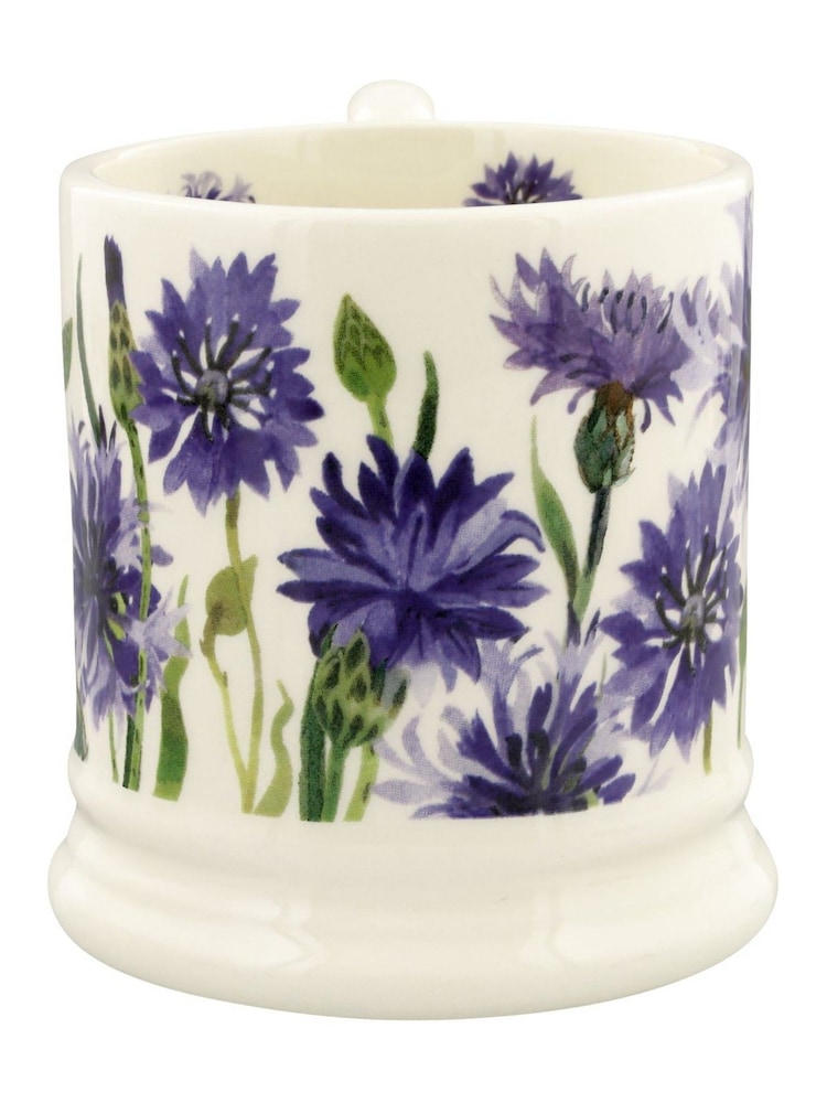 Emma Bridgewater Cream Cornflower 1/2 Pint Mug - Image 4 of 5