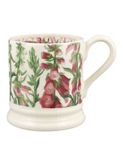 Emma Bridgewater Cream Foxgloves 1/2 Pint Mug - Image 2 of 5
