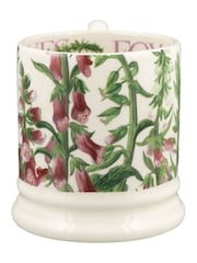 Emma Bridgewater Cream Foxgloves 1/2 Pint Mug - Image 5 of 5