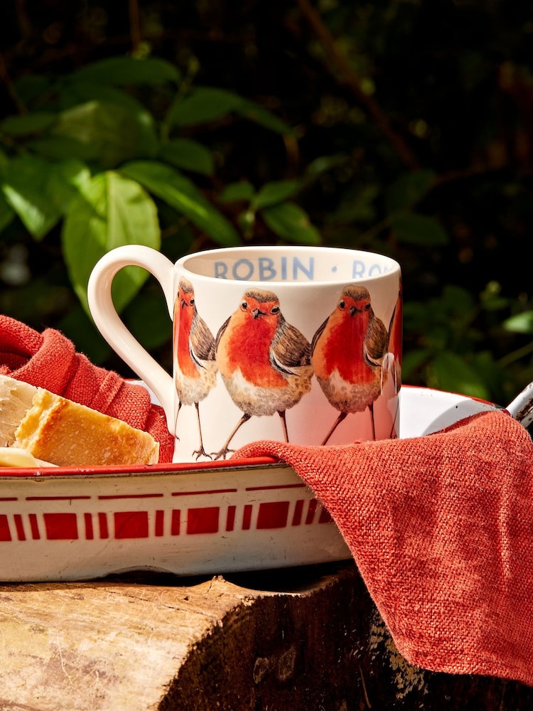 Emma Bridgewater Robin 1/2 Pint Mug - Slika 1 iz 4