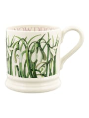 Emma Bridgewater Cream Snowdrop 1/2 Pint Mug - Image 2 of 5