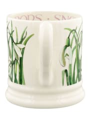 Emma Bridgewater Cream Snowdrop 1/2 Pint Mug - Image 3 of 5