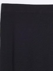 River Island Black Ribbed Roll Neck and Midi 100% Cotton Skirt 2 Piece Set - Image 6 of 7