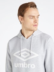 Umbro Grey Team Hoodie - Image 4 of 6