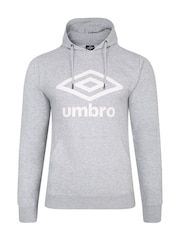 Umbro Grey Team Hoodie - Image 5 of 6