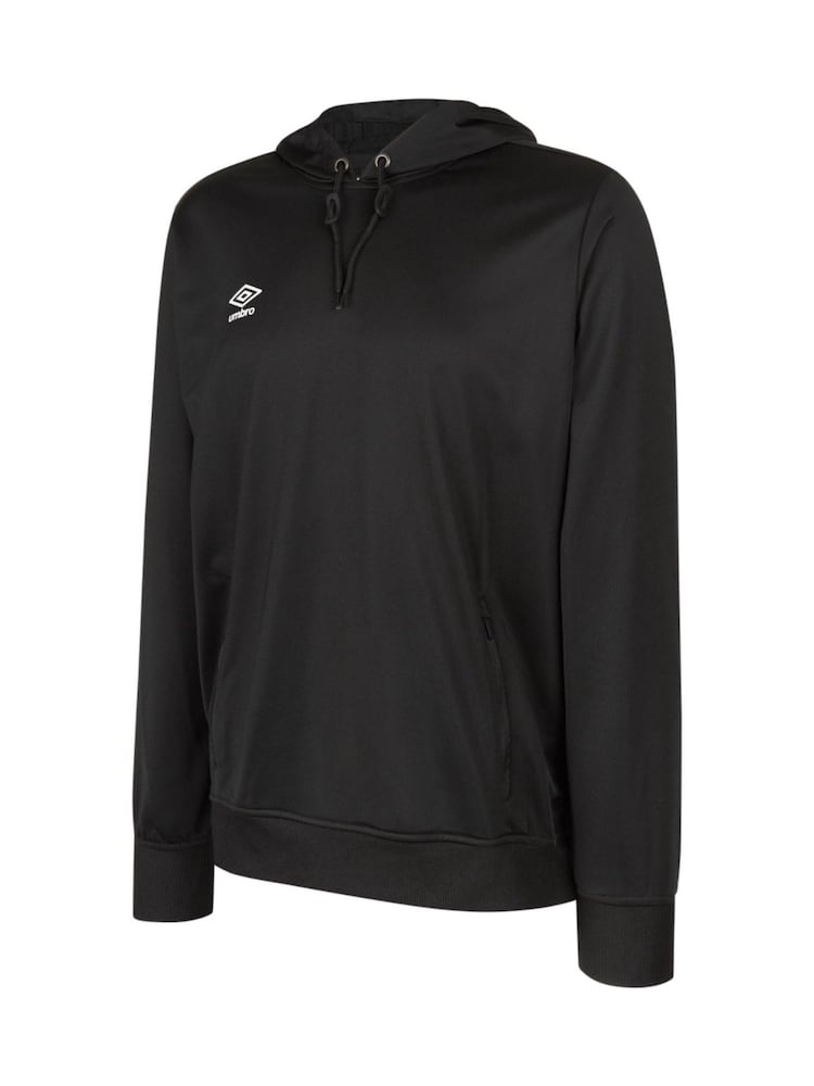 Umbro Black Junior Poly Oh Hoodie - Image 1 of 2