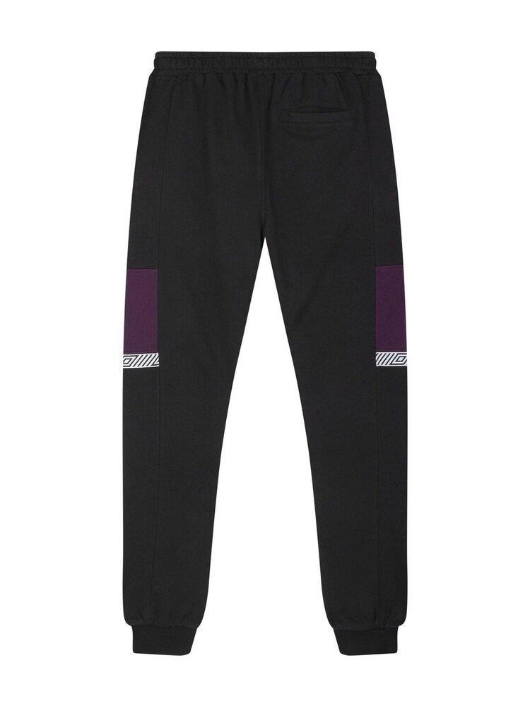 Umbro Black Sports Style Club Joggers - Image 2 of 2