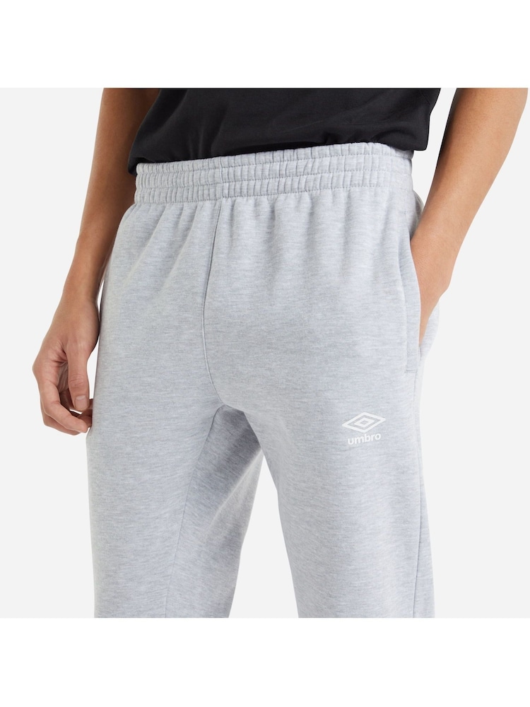 Umbro Grey Fleece Joggers - Image 3 of 5