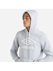 Umbro Grey Large Logo Hoodie - Image 3 of 5