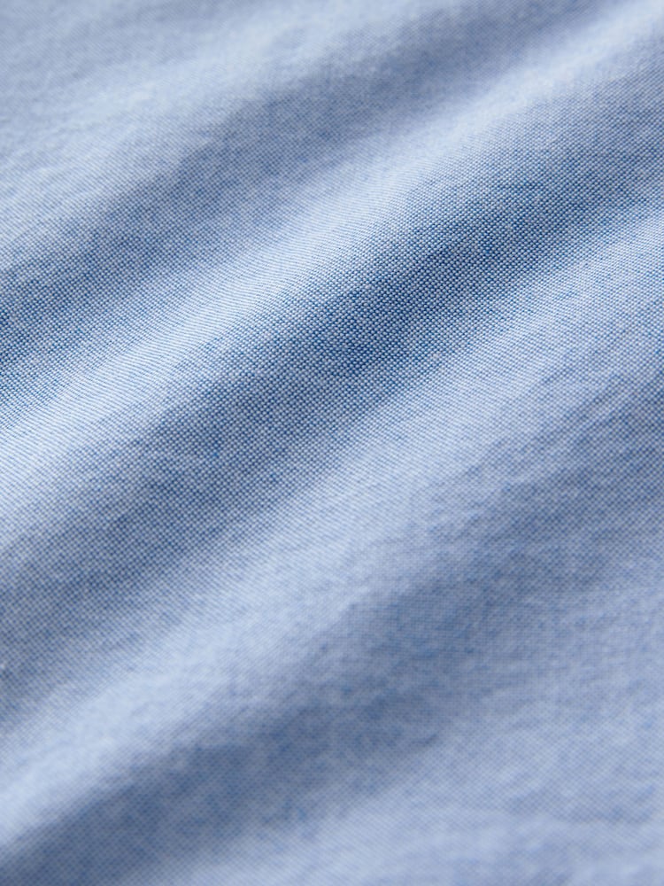 Superdry Blue Oxford Shirt - Image 9 of 9