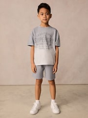 Superdry Blue Tiger Printed Set - Image 1 of 10