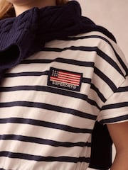 Superdry Stripe Classic Flag Dress - Image 2 of 6