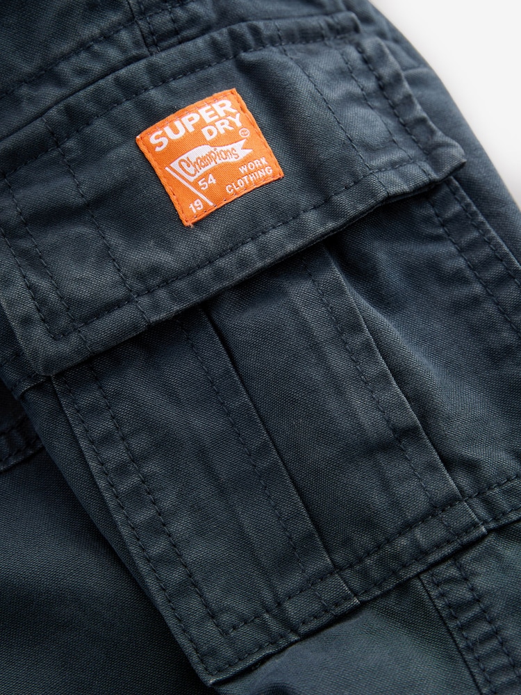 Marineblau - Superdry Cargo Trousers - Bild 11 von 11