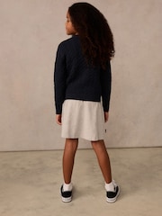 Superdry Navy Cable Knit Cardigan - Image 3 of 8
