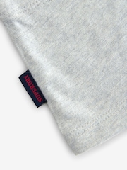 Superdry Grey Crack Printed 100% Organic Cotton Dress - Image 4 of 11