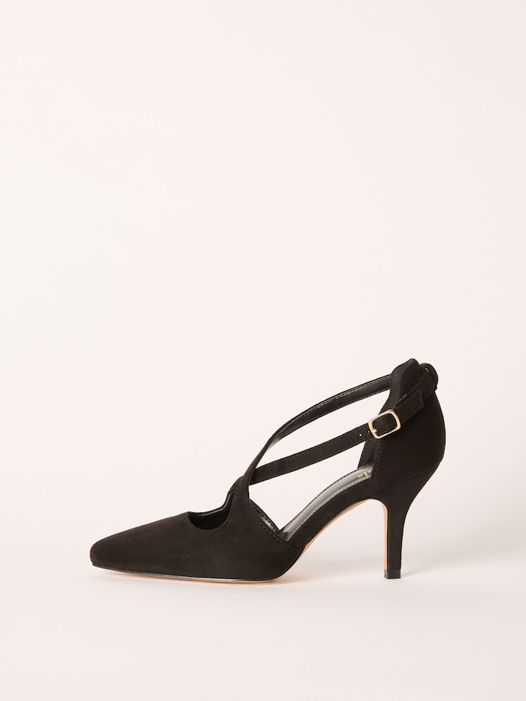 Friends Like These Cross Strap Stiletto čevlji z visoko peto umetno poltjo Courts - Slika 5 iz 5 Friends Like These Cross Strap Stiletto čevlji z visoko peto umetno poltjo Courts - Slika 5 iz 5