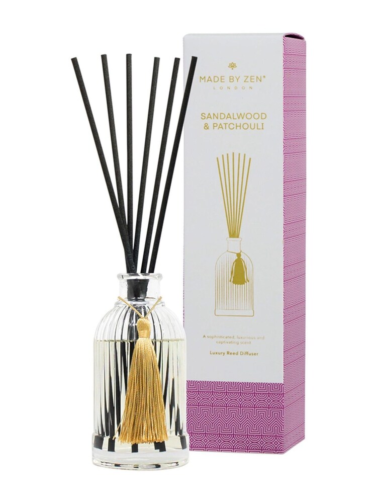 Made by Zen Riad Collection Reed Diffuser Sandalwood and Patchouli - Image 3 of 3