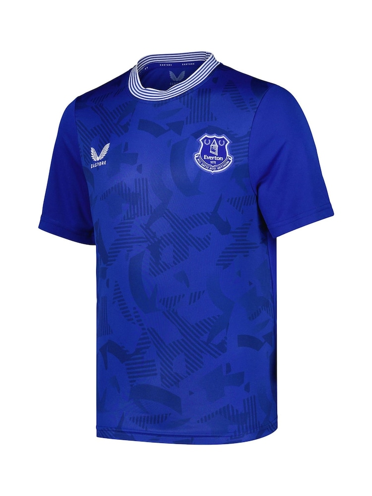 Castore Blue Everton Home Replica Shirt 2024-25 Kids - Image 2 of 3