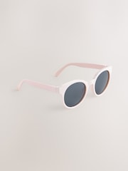 Light Pink Kids Round Sunglasses - Image 1 of 3