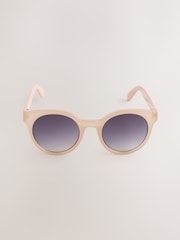Pink Kids Round Sunglasses - Image 1 of 3