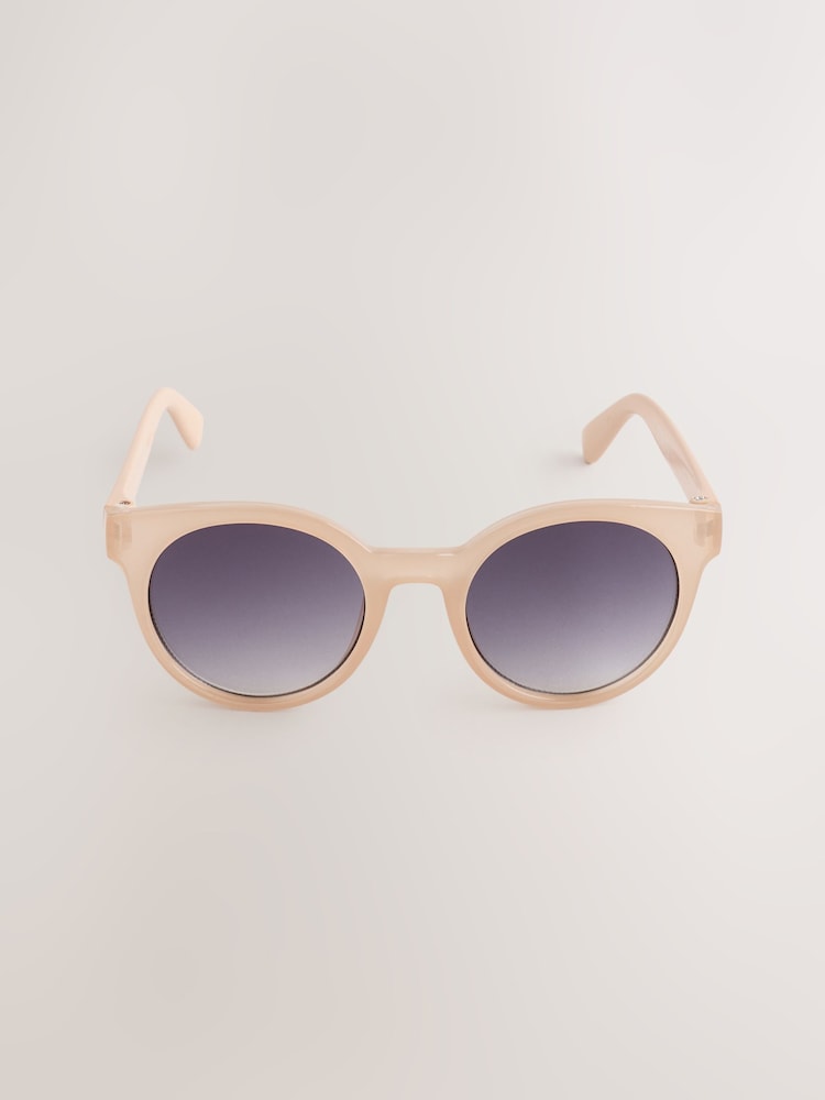 Pink Kids Round Sunglasses - Image 1 of 3
