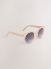 Pink Kids Round Sunglasses - Image 2 of 3