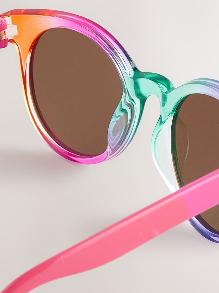 Rainbow Kids Round Sunglasses - Image 3 of 3