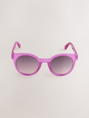 Pink/Purple Kids Round Sunglasses - Image 1 of 3