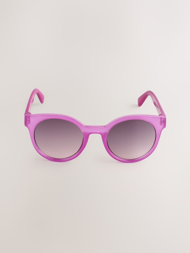 Pink/Purple Kids Round Sunglasses - Image 1 of 3