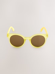 Yellow Kids Round Sunglasses - Image 2 of 3