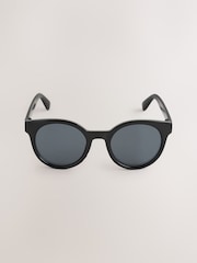 Black Kids Round Sunglasses - Image 1 of 3