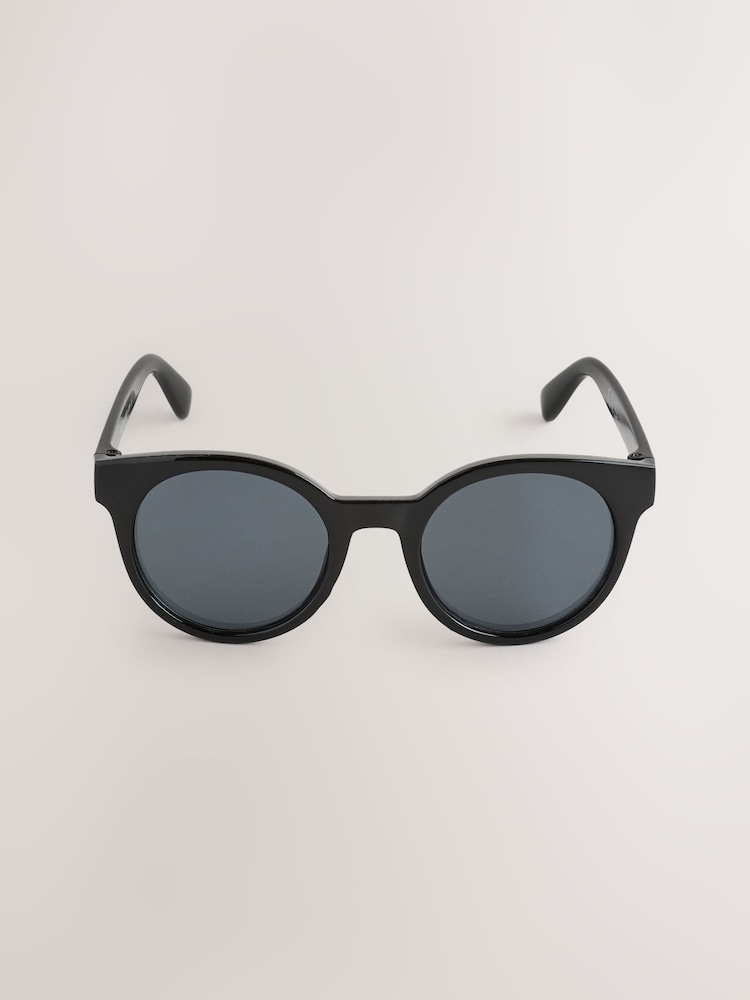 Black Kids Round Sunglasses - Image 1 of 3