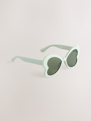 Green Kids Novelty Butterfly Sunglasses - Image 4 of 6