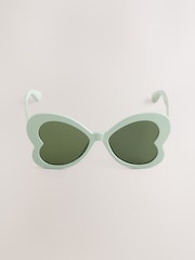 Green Kids Novelty Butterfly Sunglasses - Image 5 of 6