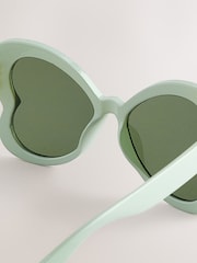 Green Kids Novelty Butterfly Sunglasses - Image 6 of 6