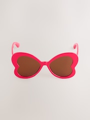 Red Kids Novelty Butterfly Sunglasses - Image 4 of 5