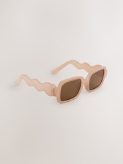 Nude Kids Square Sunglasses - Image 2 of 3