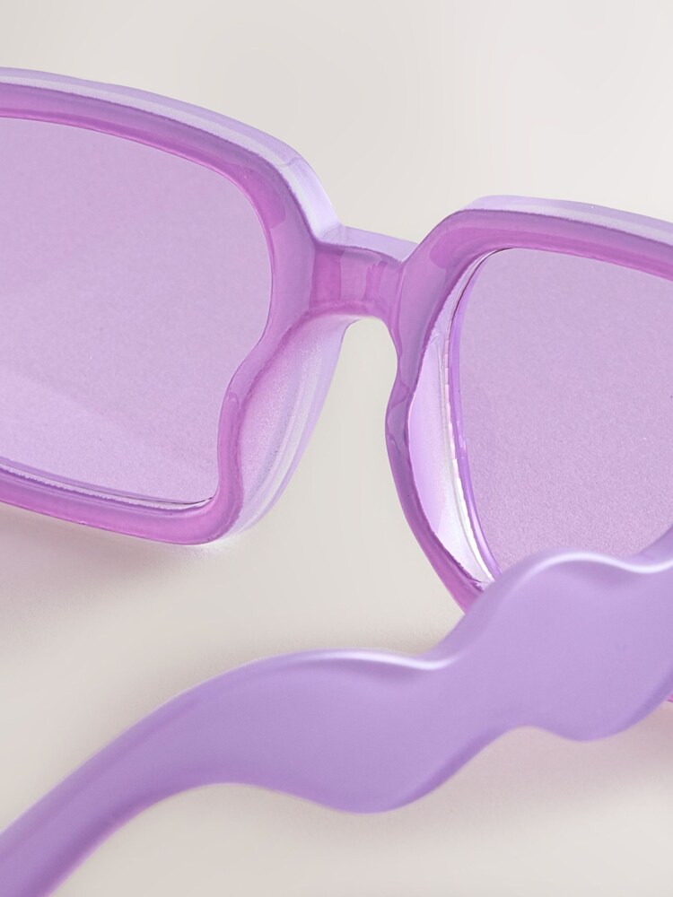 Lila vijolična - Otroška kvadratna sončna očala - Slika 5 iz 5 Lila vijolična - Otroška kvadratna sončna očala - Slika 5 iz 5